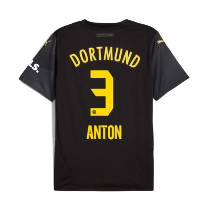 Borussia Dortmund Away Anton 3 Jersey 24-25
