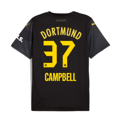 Borussia Dortmund Away Campbell 37 Jersey 24-25