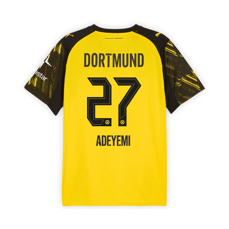 Borussia Dortmund Home ADEYEMI 27 Jersey 25-26