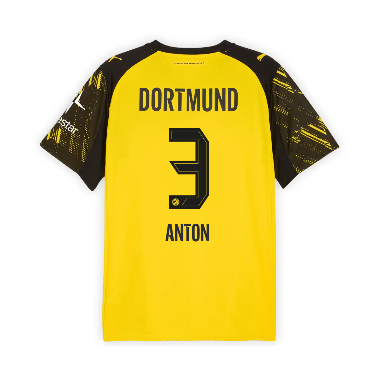 Borussia Dortmund Home ANTON 3 Jersey 25-26