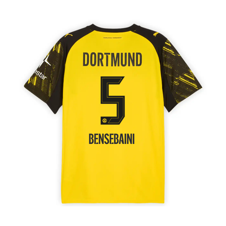 Borussia Dortmund Home BENSEBAINI 5 Jersey 25-26