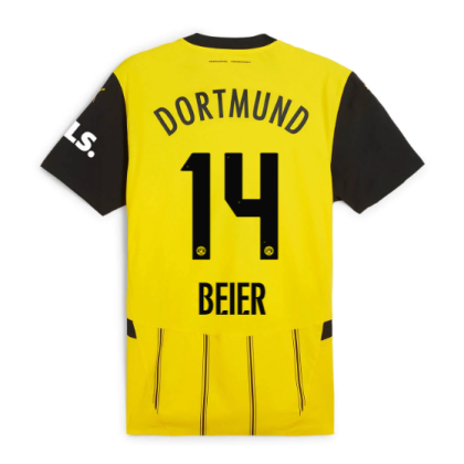 Borussia Dortmund Home Beier 14 Jersey 24-25