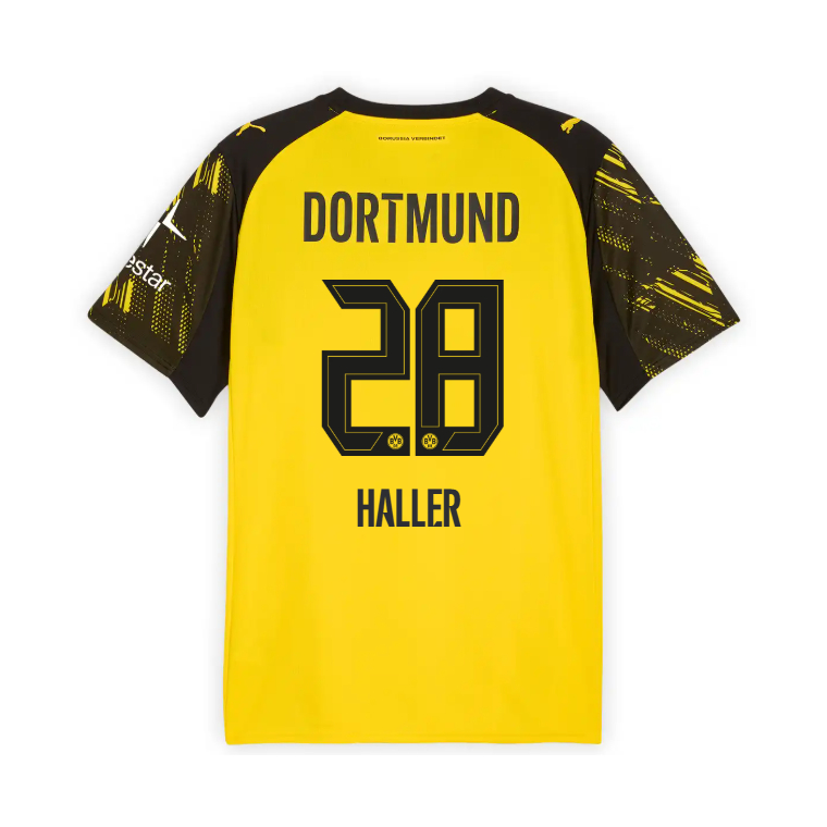 Borussia Dortmund Home HALLER 28 Jersey 25-26