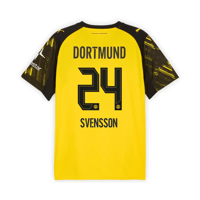 Borussia Dortmund Home SVENSSON 24 Jersey 25-26
