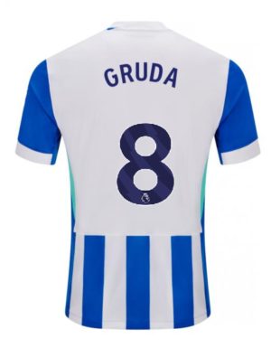 Brighton Hove Albion Home GRUDA 8 Jersey 25-26