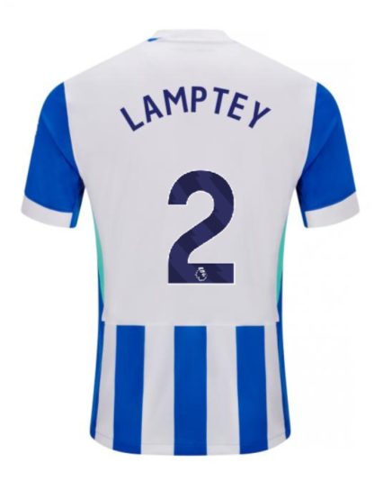 Brighton Hove Albion Home LAMPTEY 2 Jersey 25-26