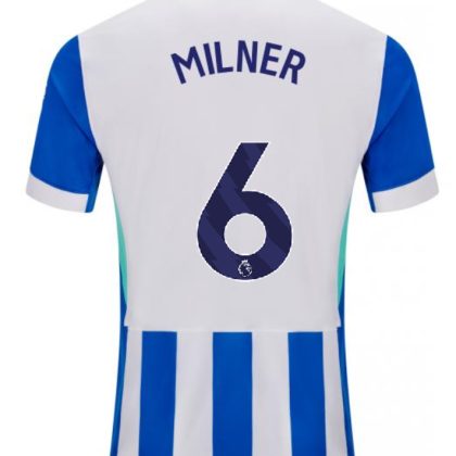 Brighton Hove Albion Home MILNER 6 Jersey 25-26