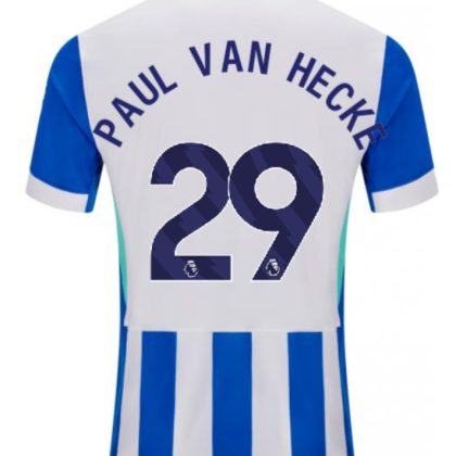 Brighton Hove Albion Home PAUL VAN HECKE 29 Jersey 25-26