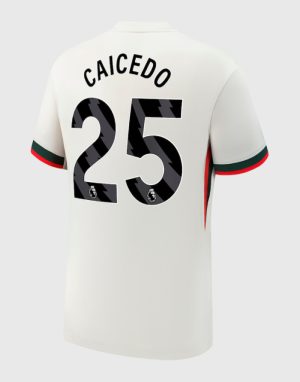 Chelsea Away CAICEDO 25 Jersey 25-26