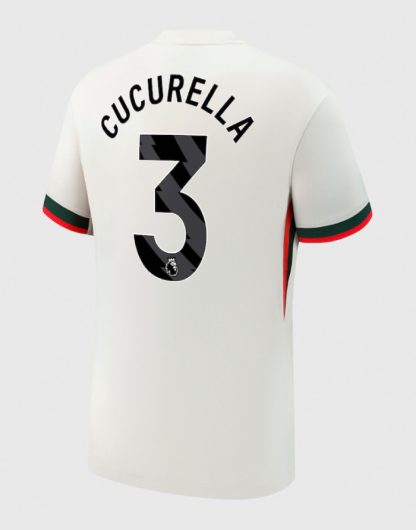 Chelsea Away CUCURELLA 3 Jersey 25-26
