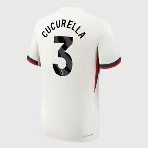 Chelsea Away CUCURELLA 3 Jersey 25-26 (Player Version)