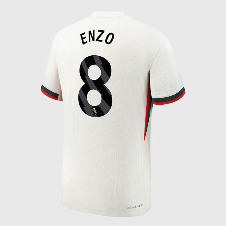 Chelsea Away ENZO 8 Jersey 25-26 (Player Version)
