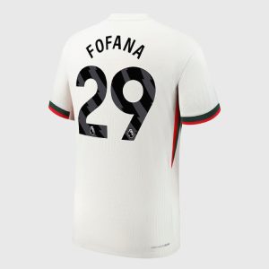 Chelsea Away FOFANA 29 Jersey 25-26 (Player Version)