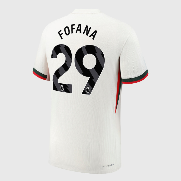 Chelsea Away FOFANA 29 Jersey 25-26 (Player Version)