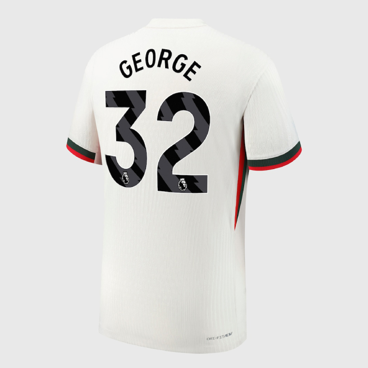 Chelsea Away GEORGE 32 Jersey 25-26 (Player Version)