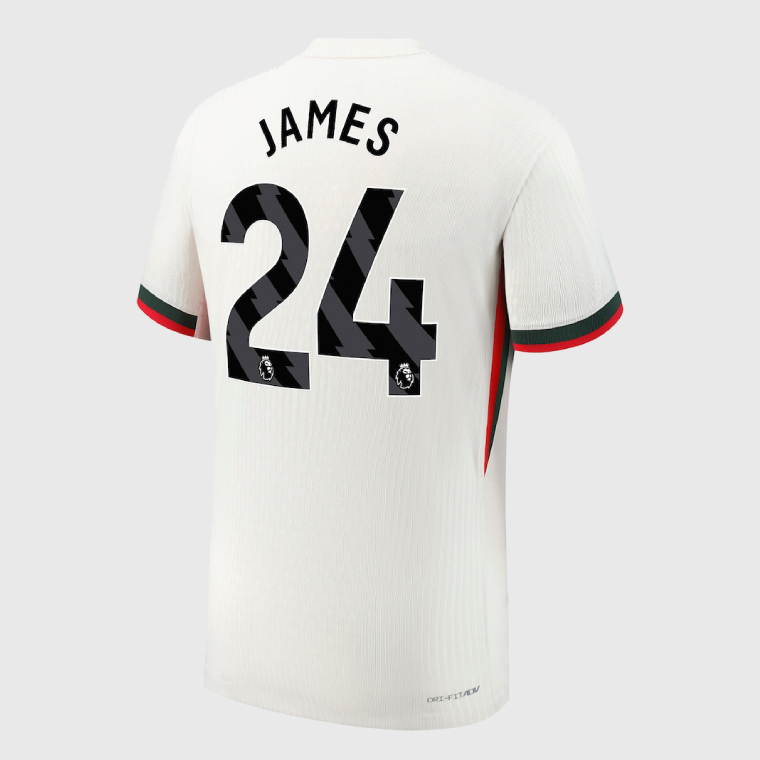 Chelsea Away JAMES 24 Jersey 25-26 (Player Version)