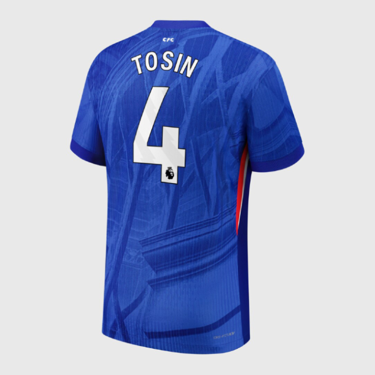 Chelsea Home TOSIN 4 Jersey 25-26 (Player Version)