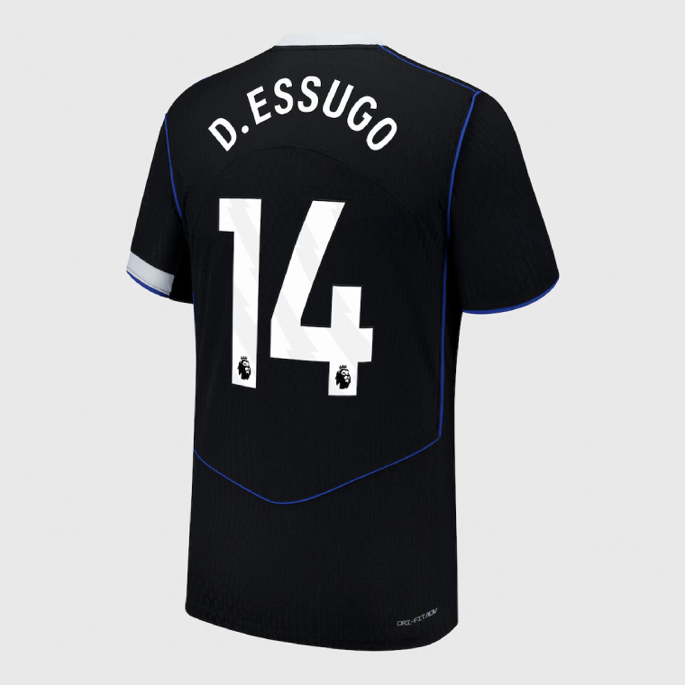 Chelsea Third D. ESSUGO 14 Jersey 25-26 (Player Version)