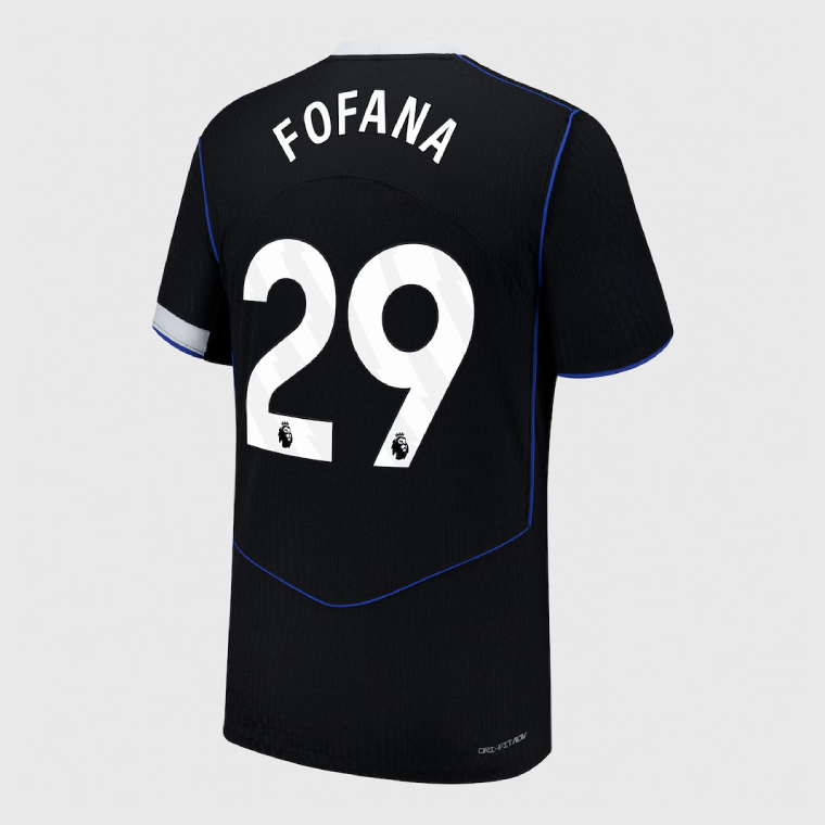 Chelsea Third FOFANA 29 Jersey 25-26 (Player Version)