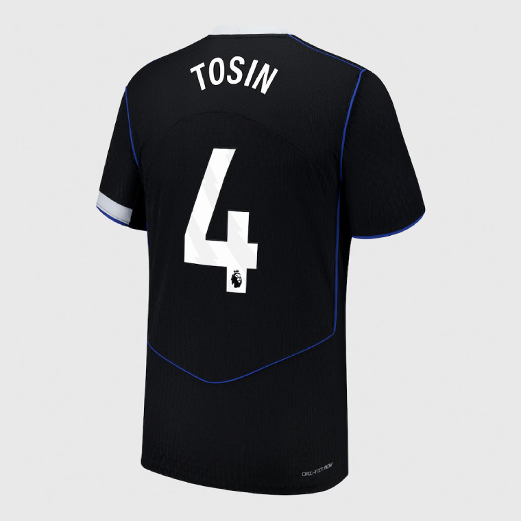 Chelsea Third TOSIN 4 Jersey 25-26 (Player Version)