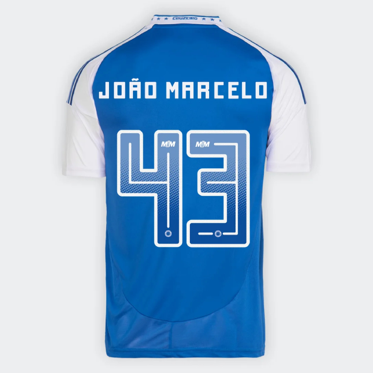 Cruzeiro Home JOÃO MARCELO 43 Jersey 25-26