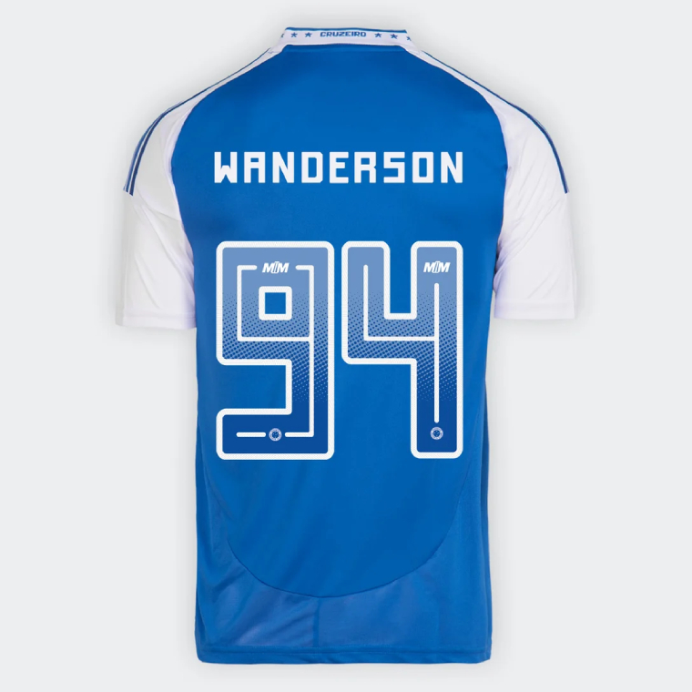 Cruzeiro Home WANDERSON 94 Jersey 25-26