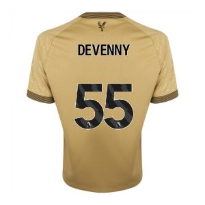 Crystal Palace Away DEVENNY 55 Jersey 25-26