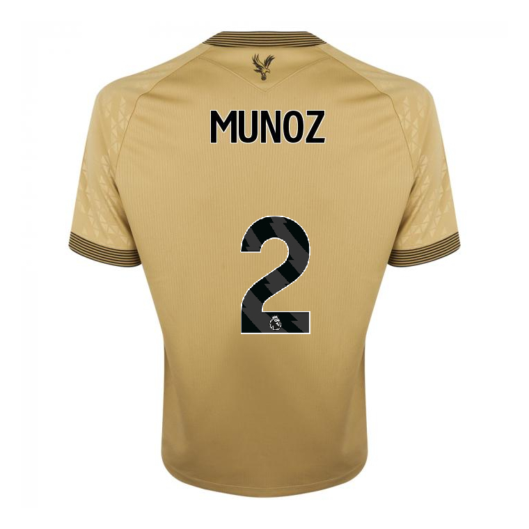 Crystal Palace Away MUNOZ 2 Jersey 25-26