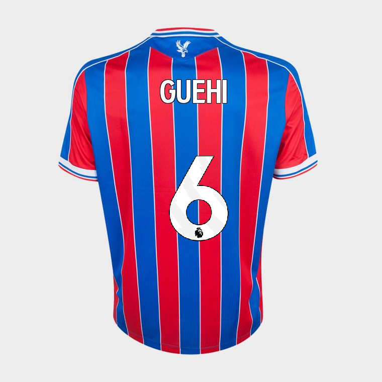 Crystal Palace Home GUEHI 6 Jersey 25-26