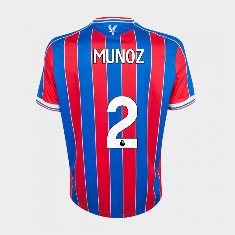Crystal Palace Home MUNOZ 2 Jersey 25-26