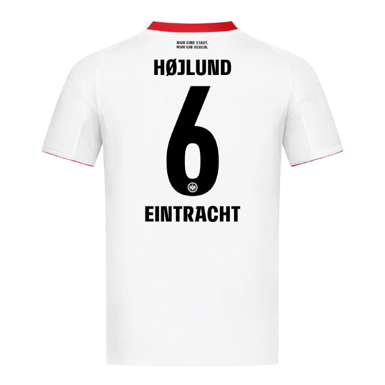 Eintracht Frankfurt Away HØJLUND 6 Jersey 25-26