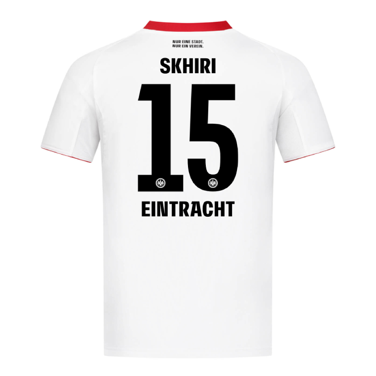 Eintracht Frankfurt Away SKHIRI 15 Jersey 25-26