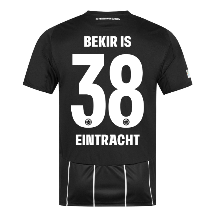 Eintracht Frankfurt Champions League BEKIR IS 38 Jersey 25-26