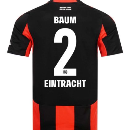 Eintracht Frankfurt Home BAUM 2 Jersey 25-26