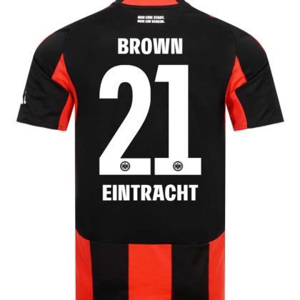Eintracht Frankfurt Home BROWN 21 Jersey 25-26