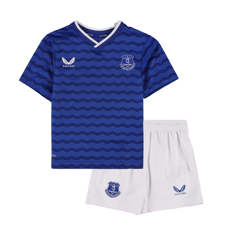 Everton Home Jersey Kids Kit 25-26
