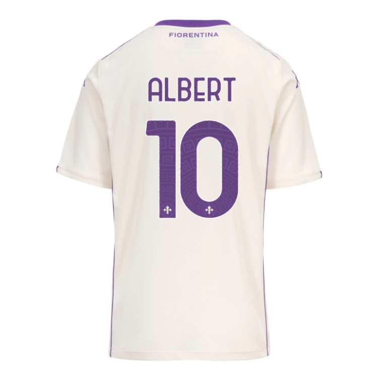 Fiorentina Away ALBERT 10 Jersey 25-26