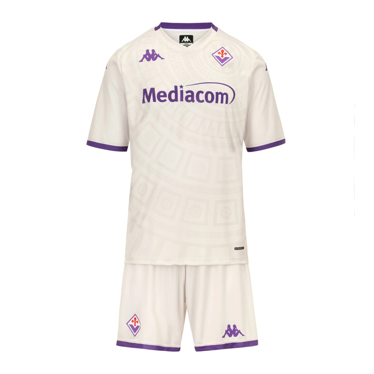 Fiorentina Away Jersey Kids Kit 25-26