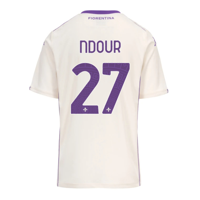 Fiorentina Away NDOUR 27 Jersey 25-26