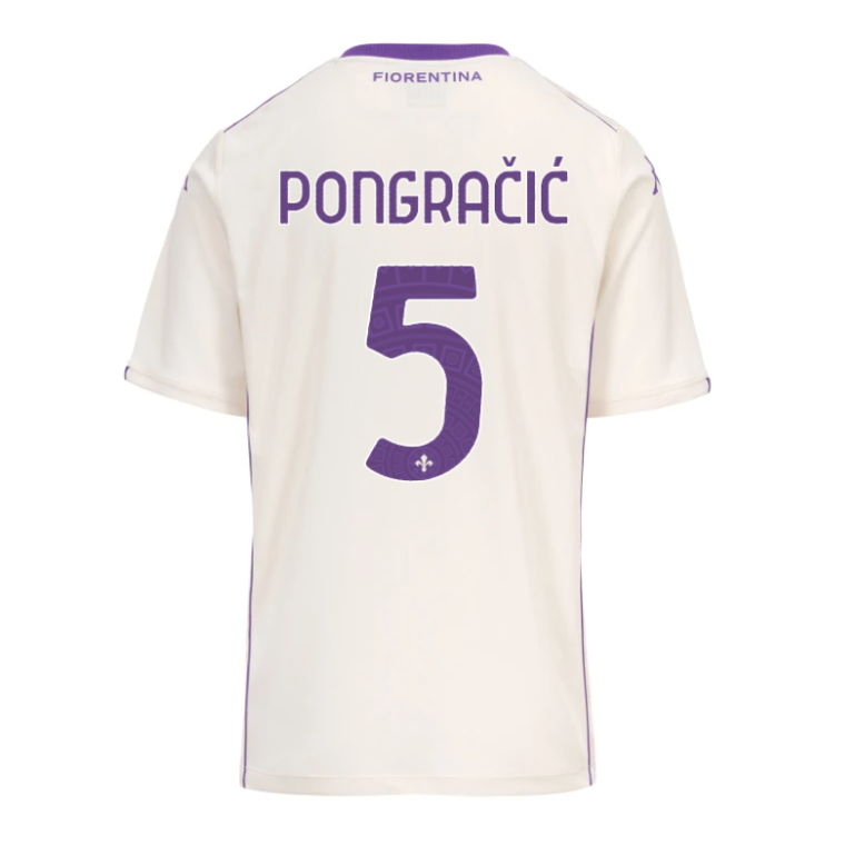 Fiorentina Away PONGRAČIĆ 5 Jersey 25-26