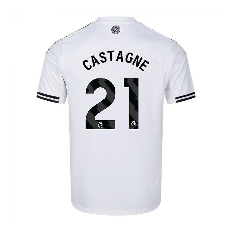 Fulham Home CASTAGNE 21 Jersey 25-26