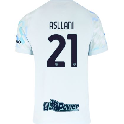 Inter Milan Away ASLLANI 21 Jersey 25-26