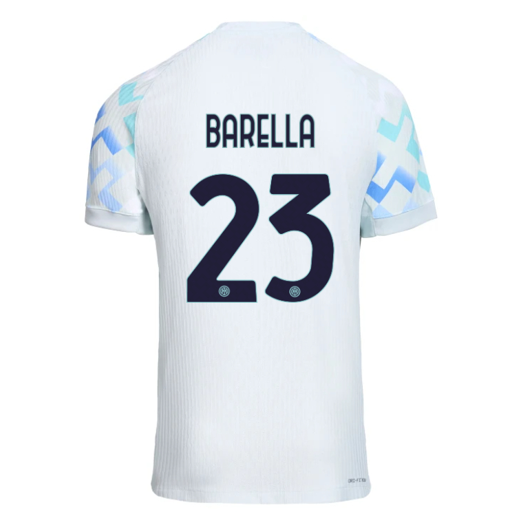 Inter Milan Away BARELLA 23 Jersey 25-26 (Player Version)