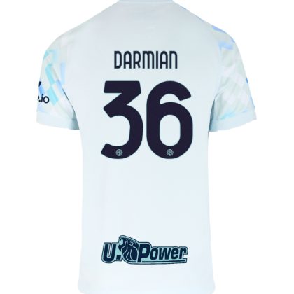 Inter Milan Away DARMIAN 36 Jersey 25-26