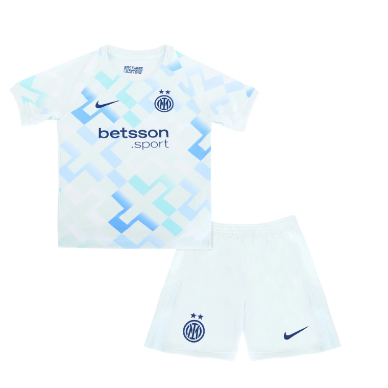 Inter Milan Away Jersey Kids Kit 25-26