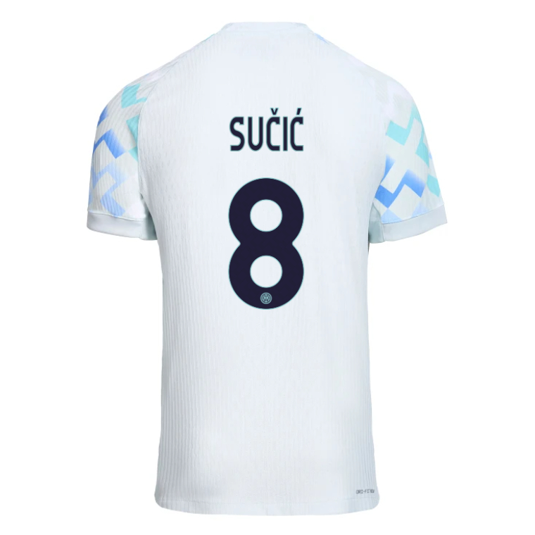 Inter Milan Away SUČIĆ 8 Jersey 25-26 (Player Version)