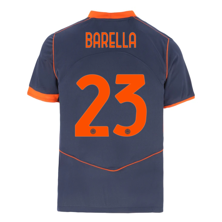 Inter Milan Third BARELLA 23 Jersey 25-26