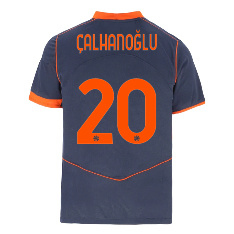 Inter Milan Third ÇALHANOĞLU 20 Jersey 25-26