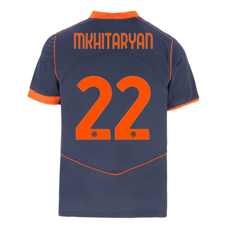 Inter Milan Third MKHITARYAN 22 Jersey 25-26