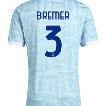 Juventus Away BREMER 3 Jersey 25-26